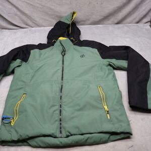 Dare 2B Intercede Jacket Mens Medium Green Hooded Waterproof Ski Snow Outdoor